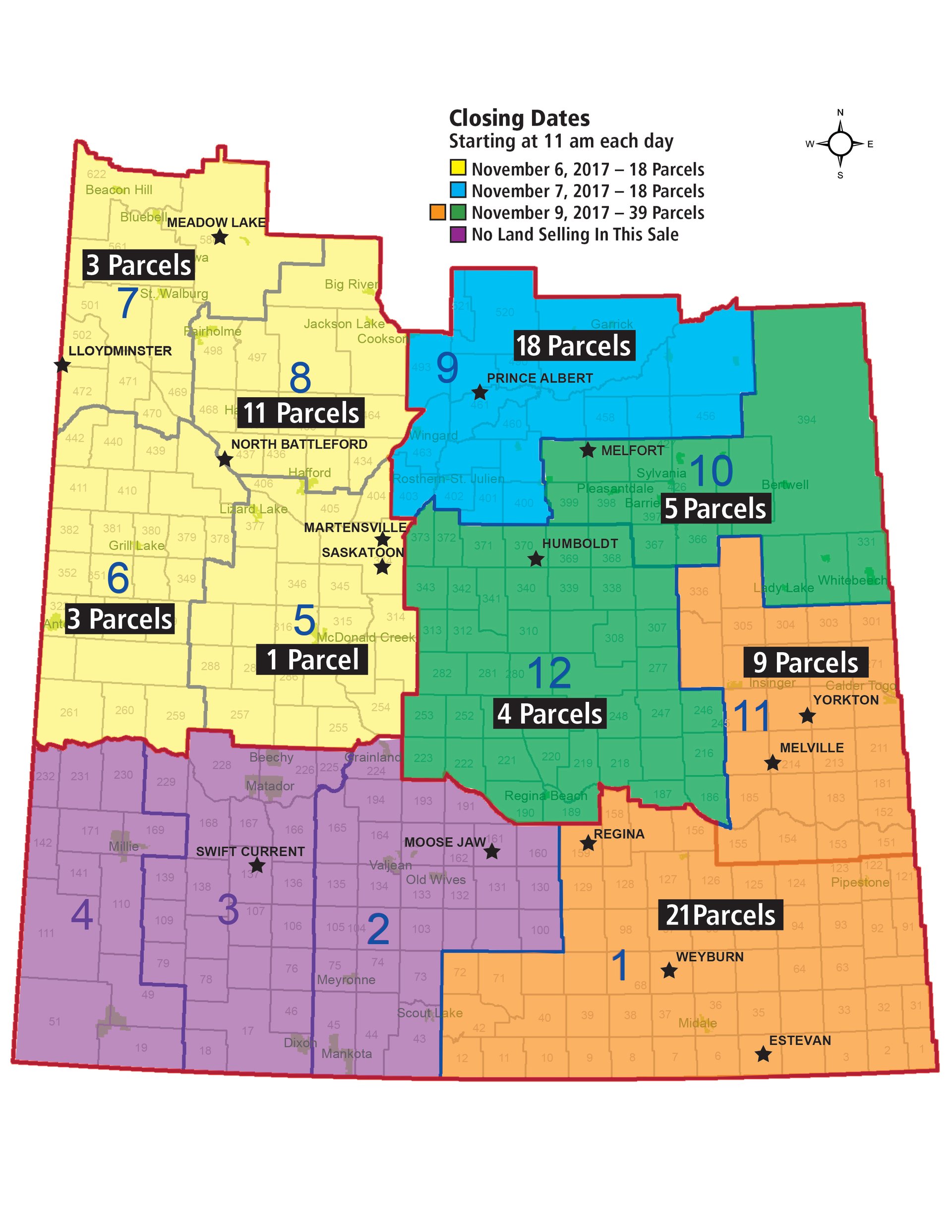 75 parcels of Saskatchewan farmland selling on our Daily Marketplace